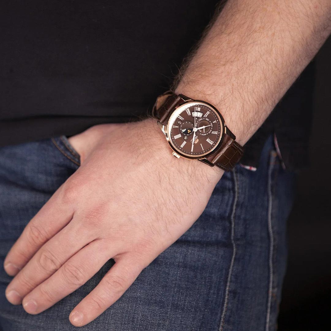 Sličica proizvoda RA-AK0009T30B Classic Sun & Moon Automatic Muški Sat 2 od 3