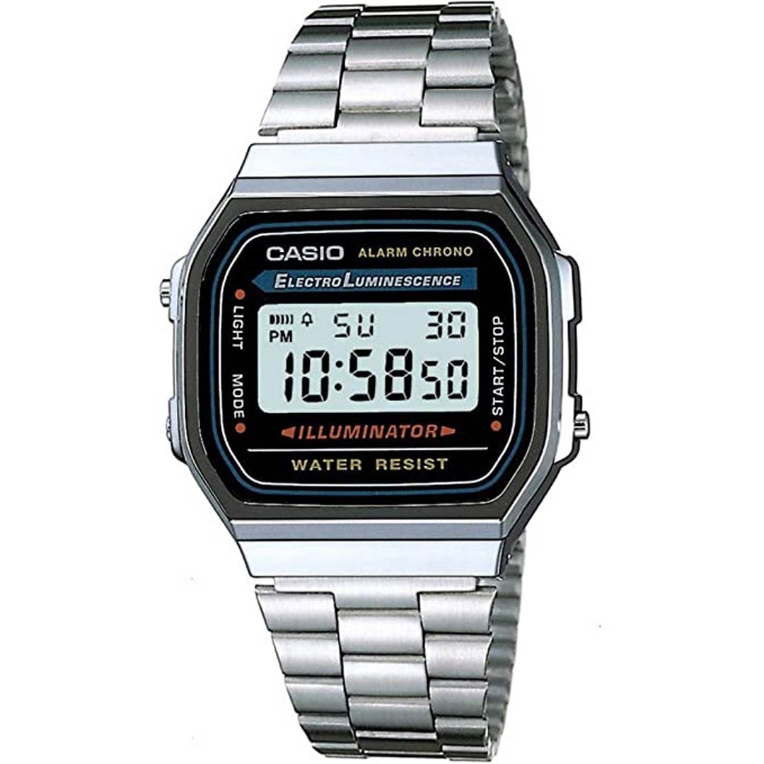 Casio A168WA-1YES Retro Unisex Sat