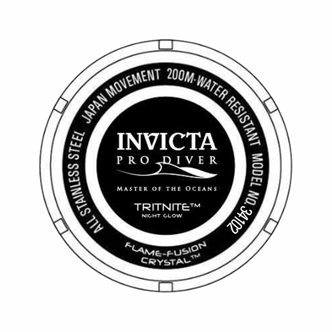 Invicta 34102 Pro Diver Unisex Sat – slika 4